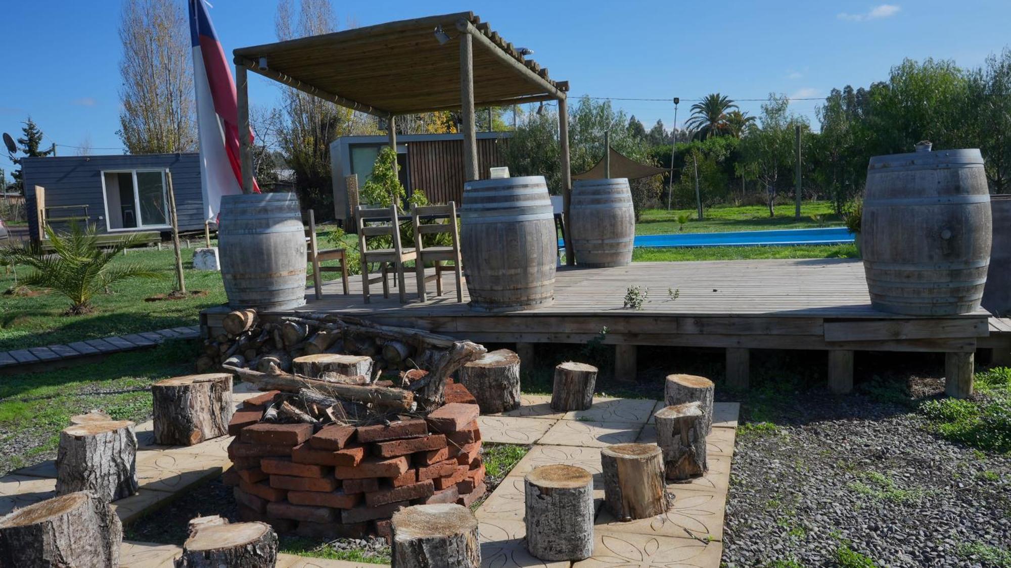 Cabanas Y Padel Tinycolchagua Cl Santa Cruz Extérieur photo